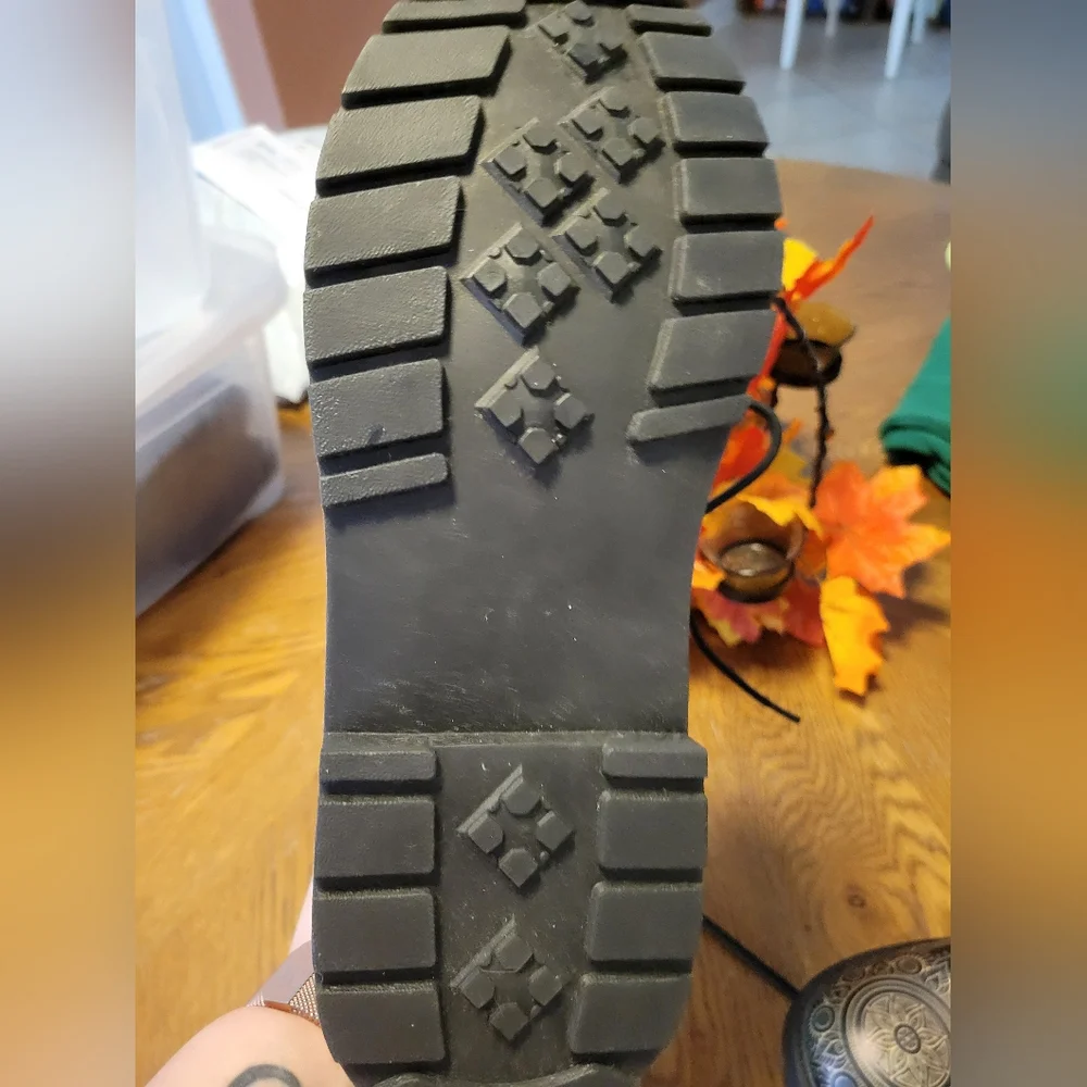 Womens Sun Moon Black Boots - Picture 4 of 7